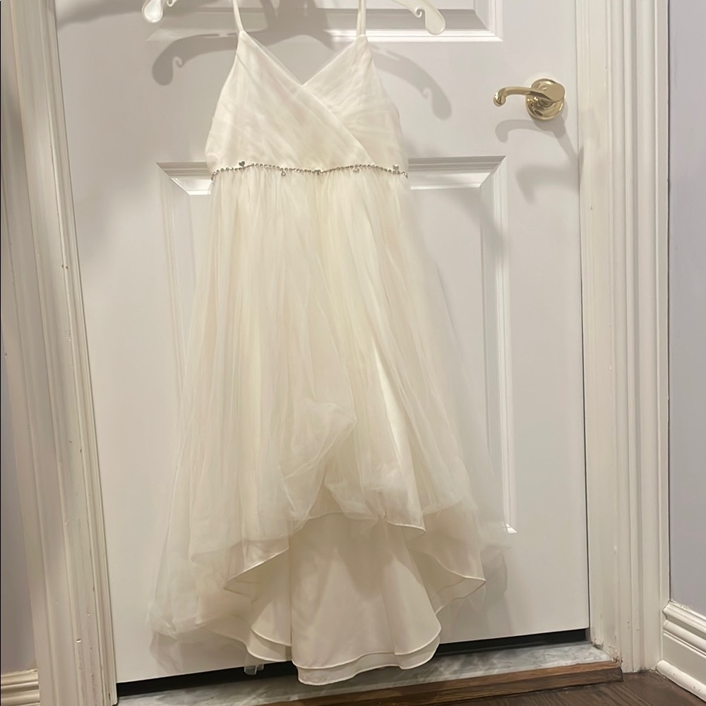 Elegant Ivory Kids Dress